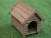 Dog Kennel - Stained Wood